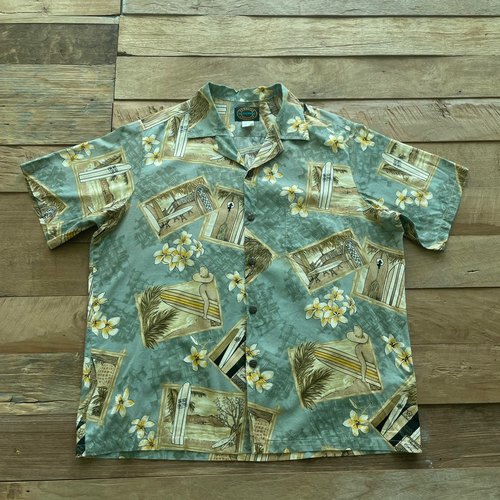 Reserve Surf Hawaiian Shirt Made in Hawaii (105size) - With Homie 위드호미