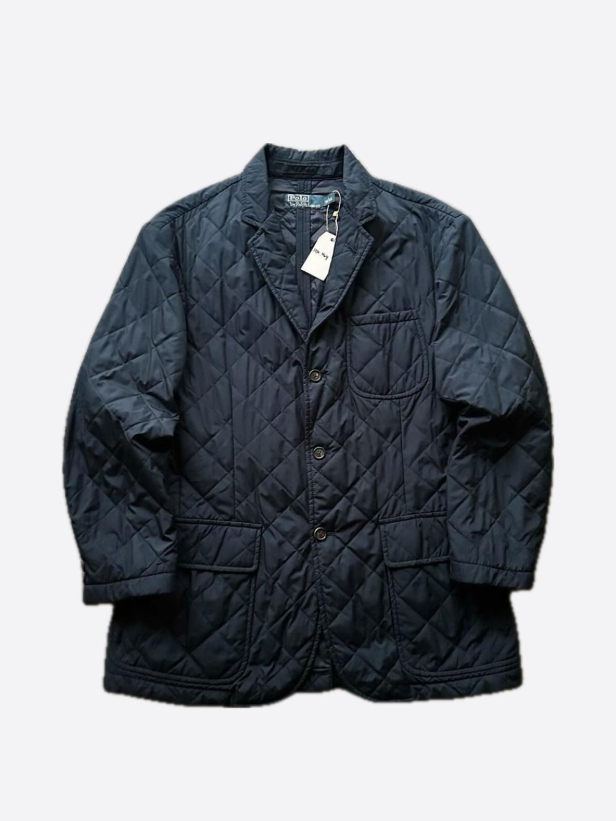 Polo Ralph Lauren Navy Quilted Sport Blazer (L size) - With Homie 위드호미