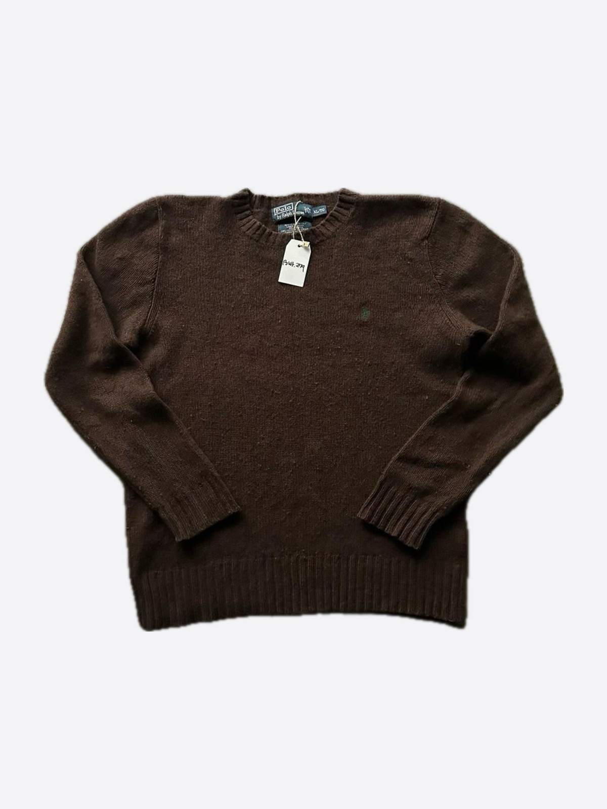 Polo Ralph Lauren Merino Wool Angora Blend Brown Sweater (100size) - With Homie 위드호미