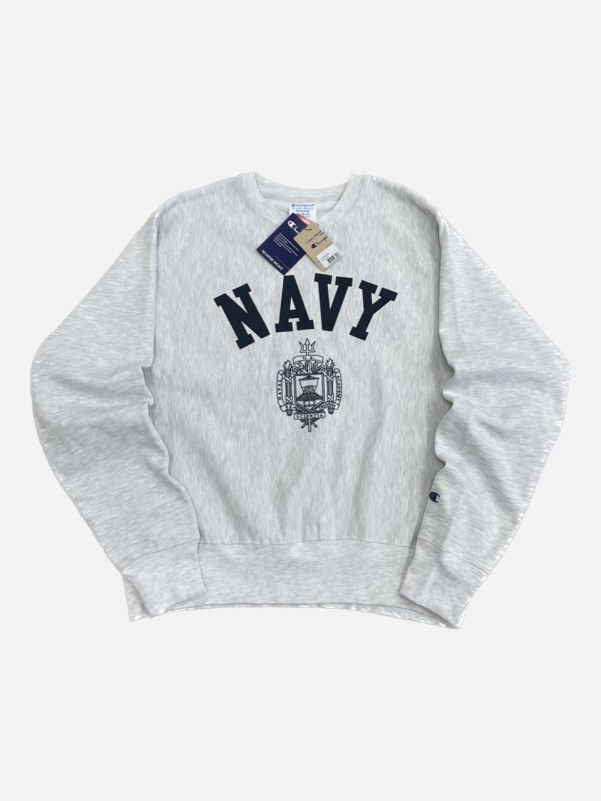Champion Naval Academy Reverse Weave Sweatshirt - With Homie 위드호미