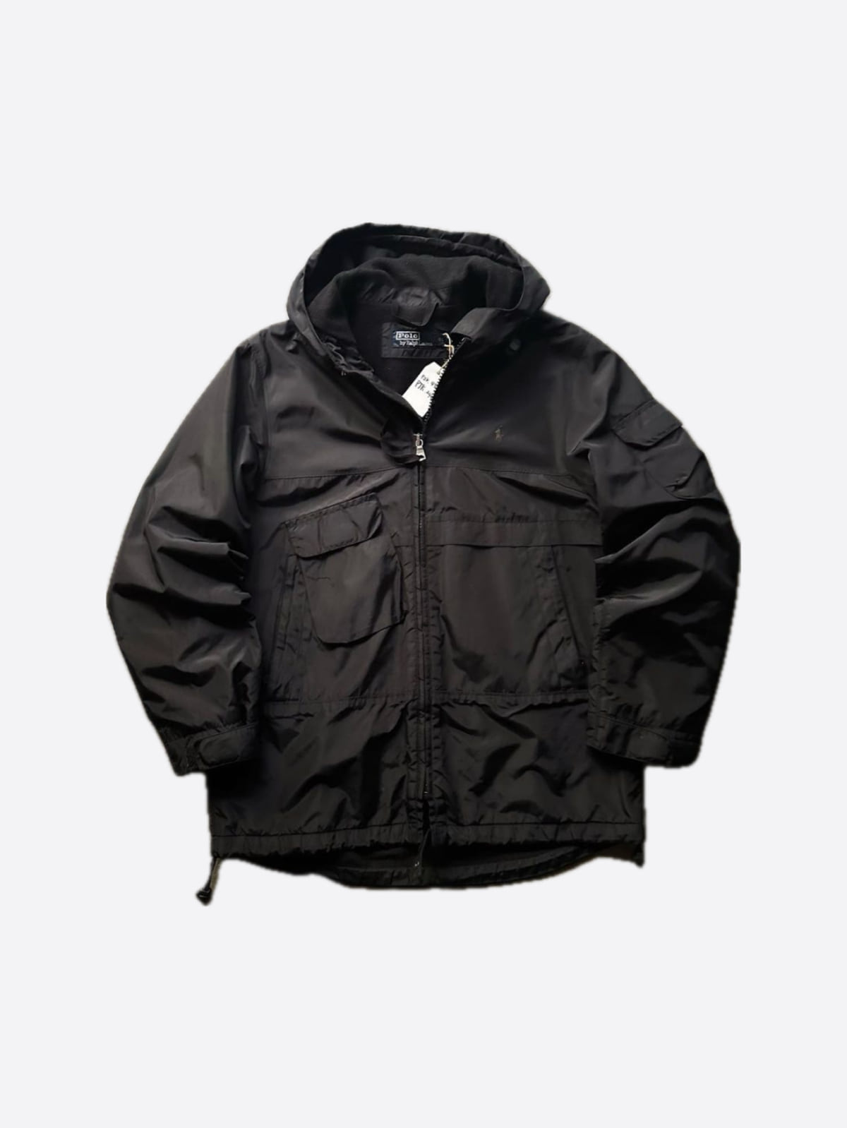 Polo Ralph Lauren Black Fleece Linef Utility Hood Parka (M size) - With Homie 위드호미