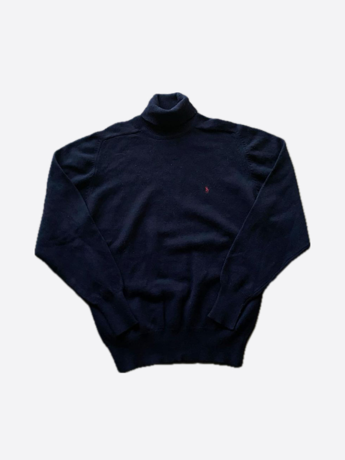 Polo Ralph Lauren Navy Wool Turtleneck Sweater (90-95size) - With Homie 위드호미
