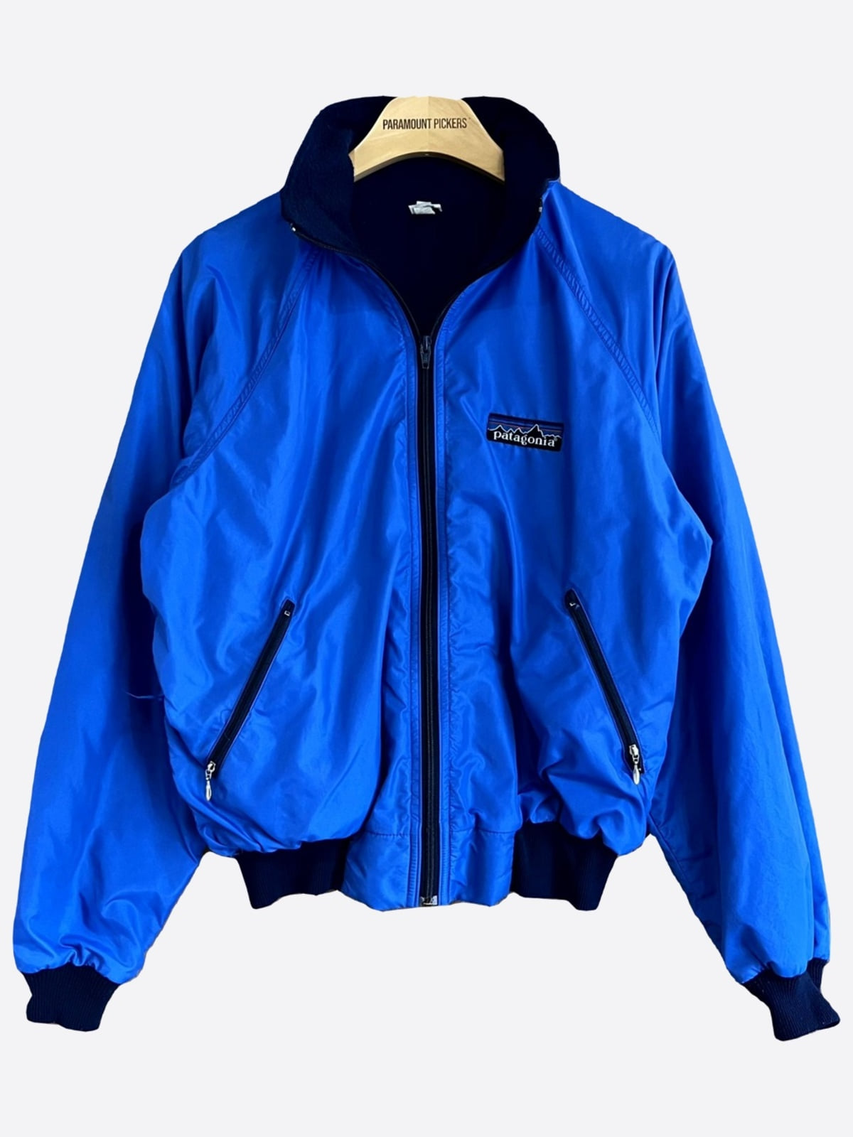 80s BOMBER JACKET BLUE [USA MADE] (WOMANS 44-55/95) - With Homie 위드호미