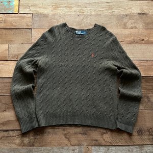 Merino Wool Angora Cable Sweater (105size) - With Homie 위드호미