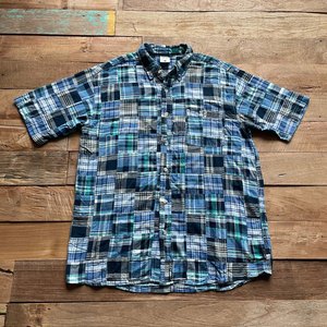 Columbia Madras Patchwork Shirt (105size) - With Homie 위드호미