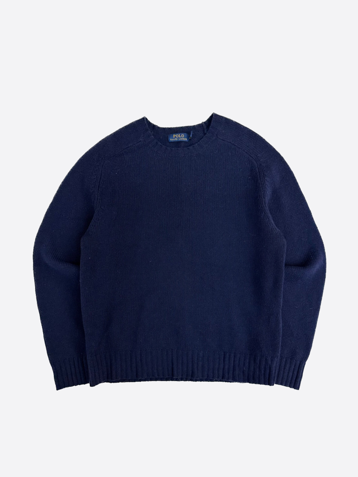 Navy Wool Reglan Sweater (L size) - With Homie 위드호미