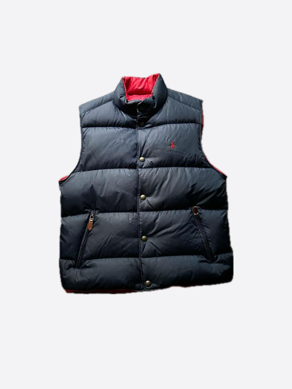 Polo Ralph Lauren Reversible Down Puffer Vest (M size) - With Homie 위드호미