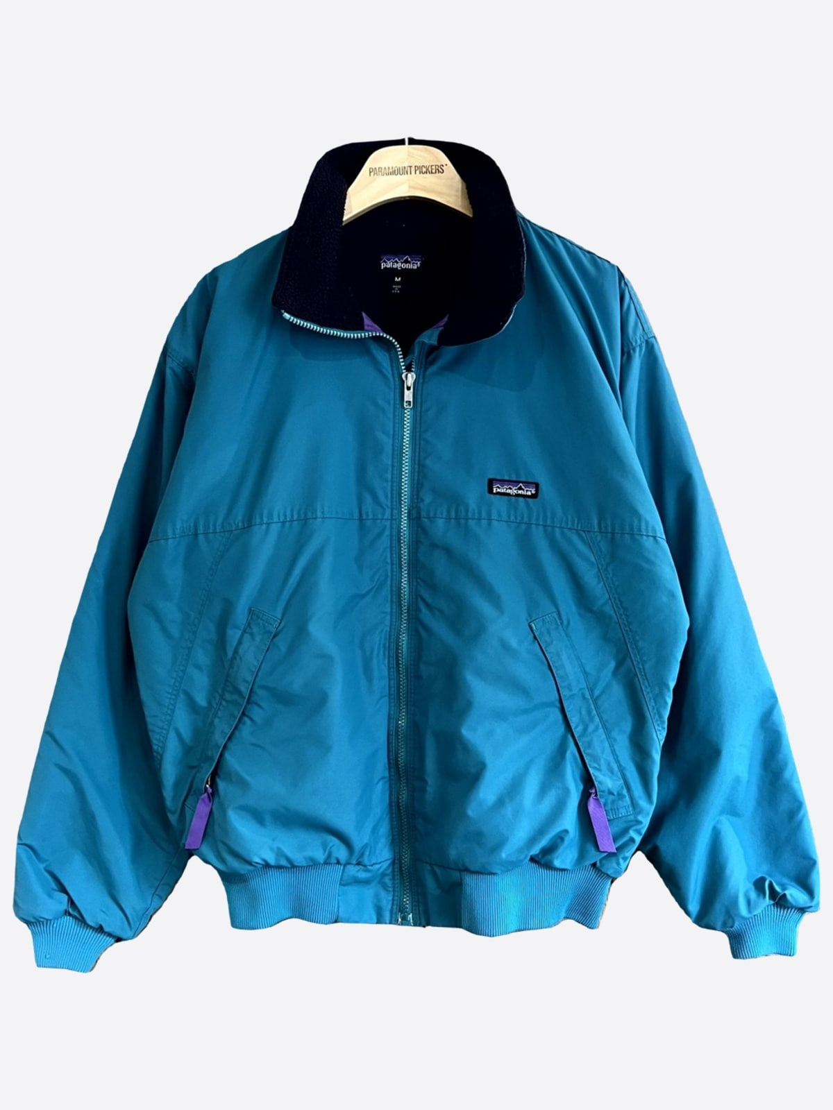 90s BOMBER JACKET TURQUISE [USA MADE] (100) - With Homie 위드호미