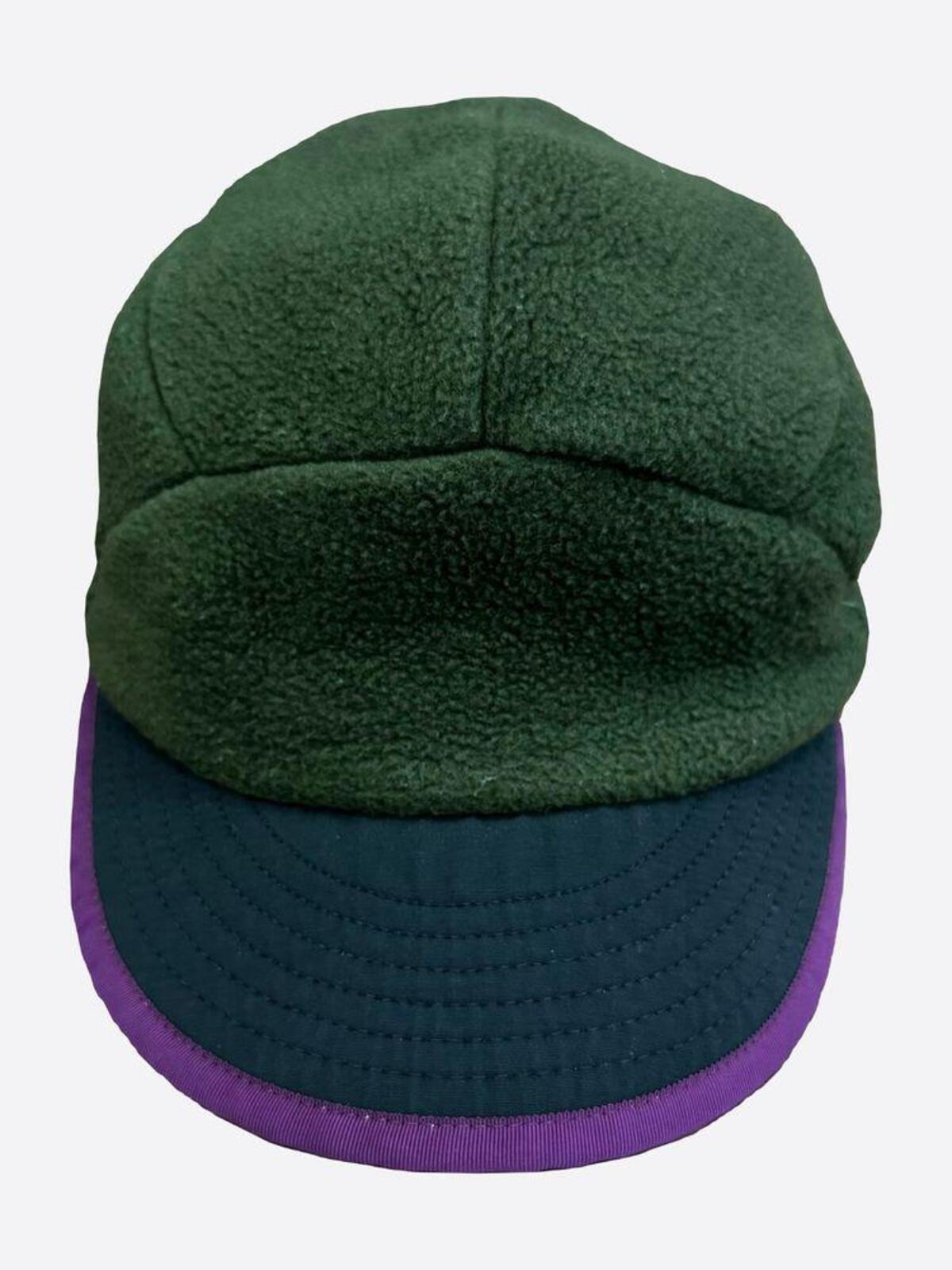 1994 Olive  Fleece Ear Cap USA Made - With Homie 위드호미