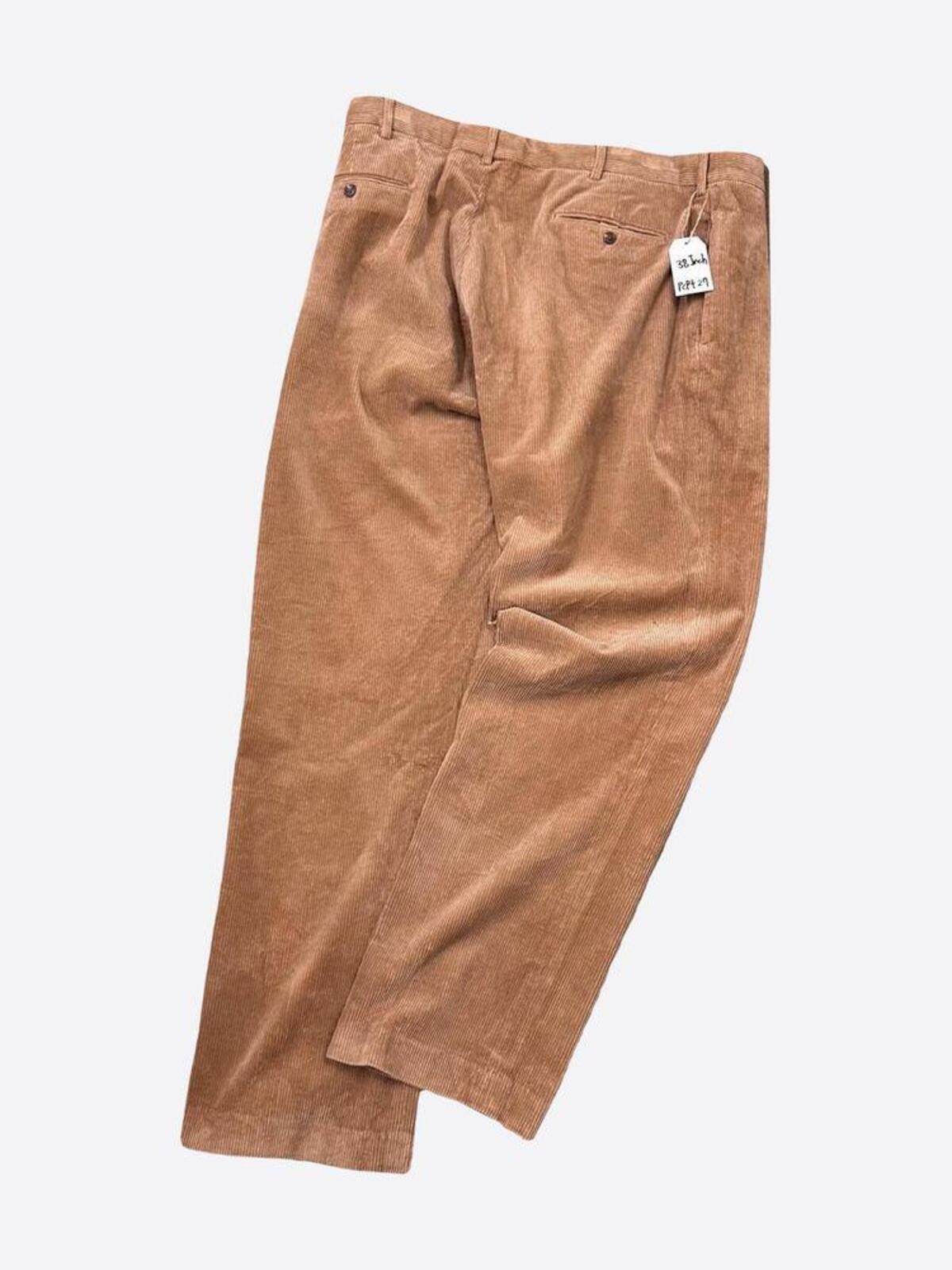 Light Brown Corduroy Trouser (38inch) - With Homie 위드호미