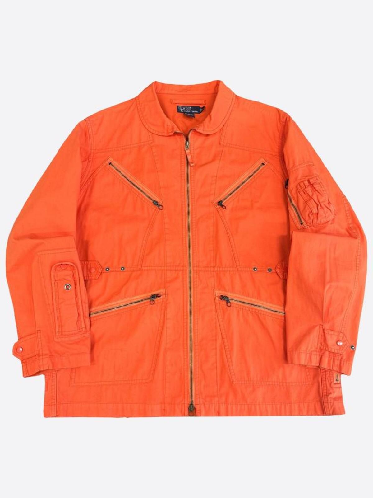1950&#039;s USN Orange Flight Jacket (110size) - With Homie 위드호미