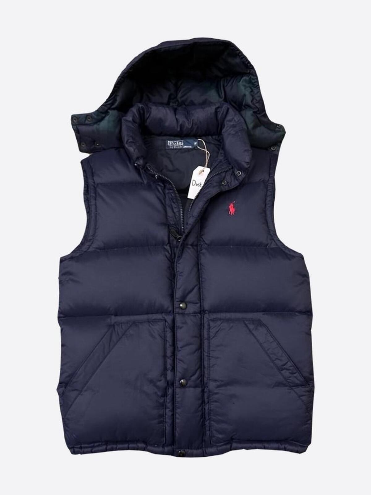 Navy Elmwood Down Puffer Vest (90size) - With Homie 위드호미