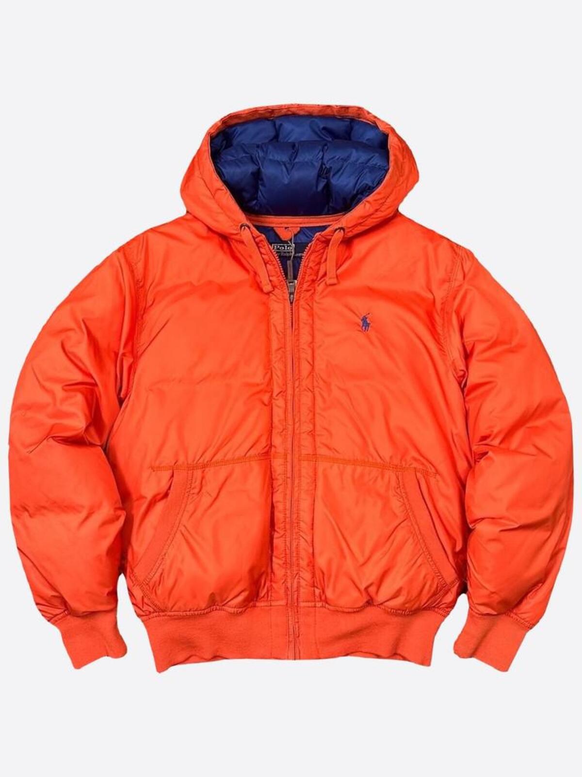 Orange Down Puffer Jacket (100size) - With Homie 위드호미